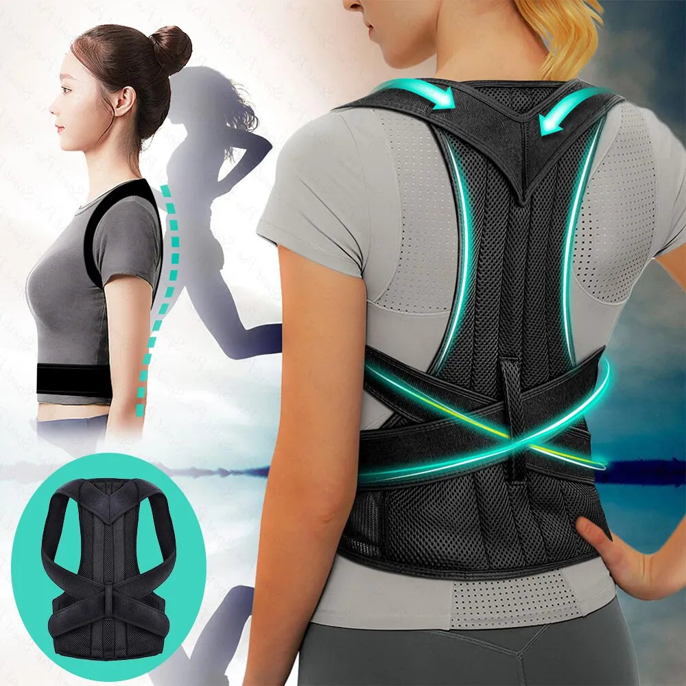 Adjustable Back Support Posture Corrector – Ethos