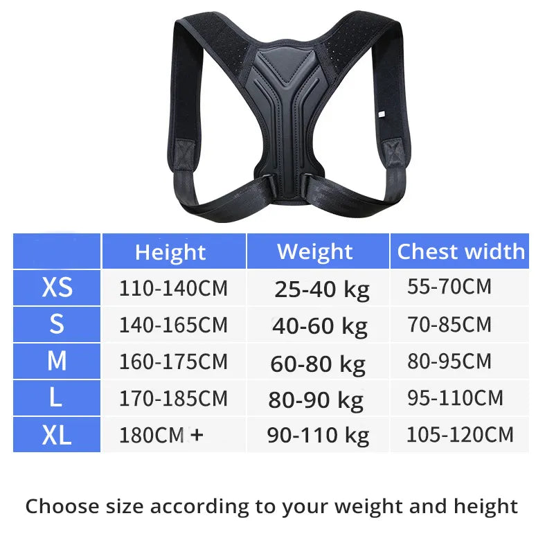 Ethos - Adjustable Back Posture Support Belt