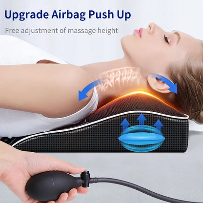 Vibrating Neck Massaging Pillow