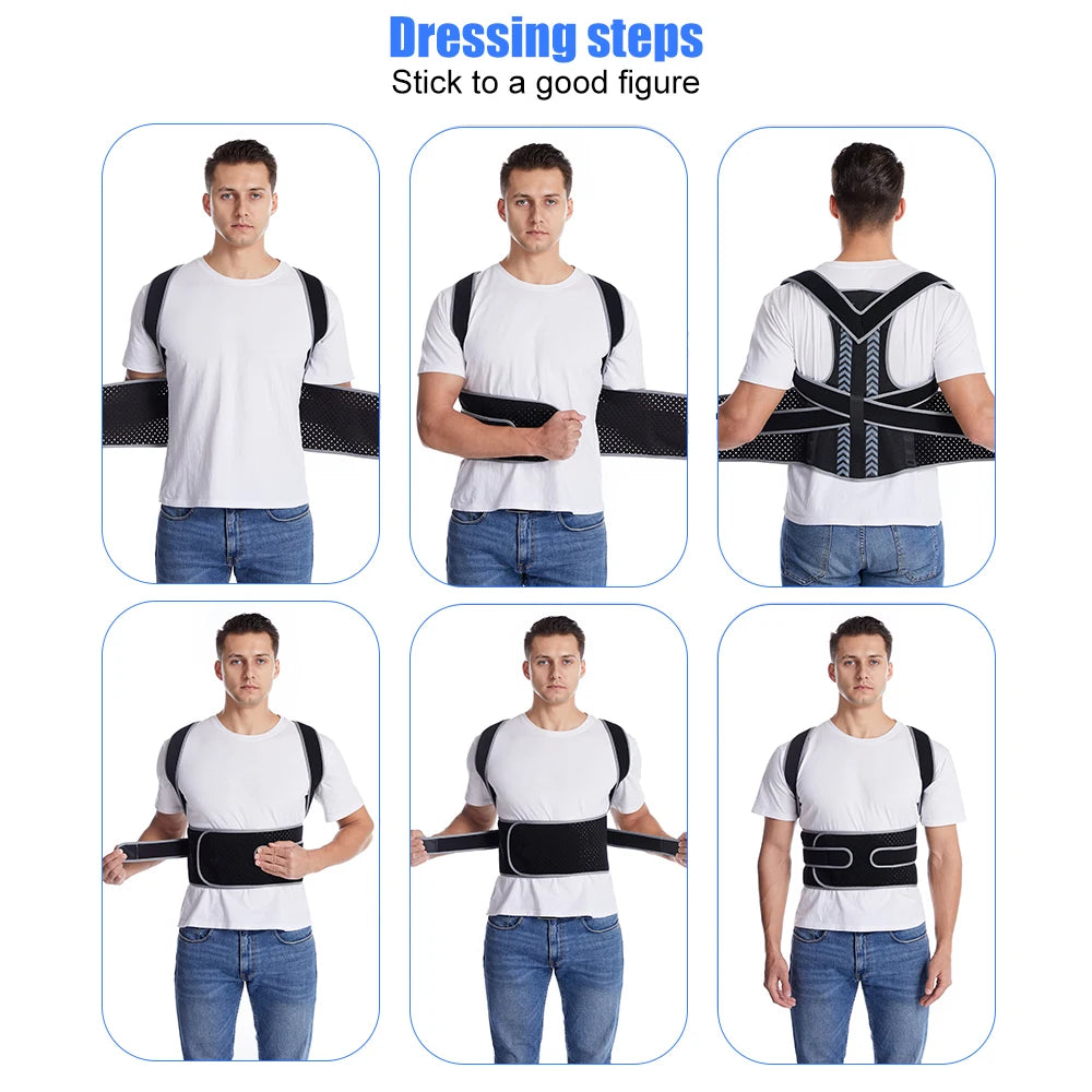 Adjustable Posture Corrector Belt