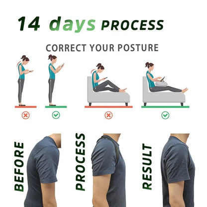 Adjustable Posture Corrector for Spine Pain Relief