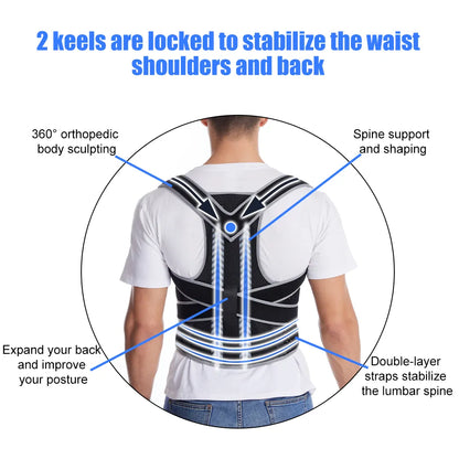 Adjustable Posture Corrector Belt