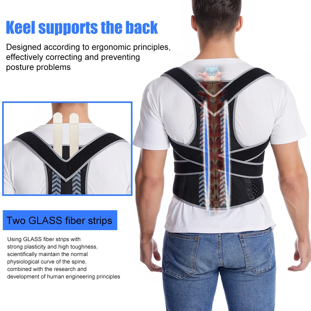 Adjustable Posture Corrector Belt